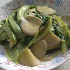 生菜杏鲍菇的做法