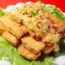 黄金豆腐的做法