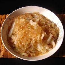 白菜炖粉条的做法