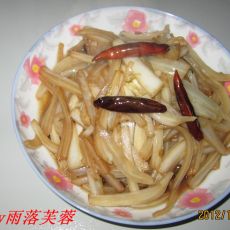 辣炒白菜条的做法 辣炒白菜条的做法