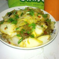 白菜炒粉条的做法 白菜炒粉条的做法
