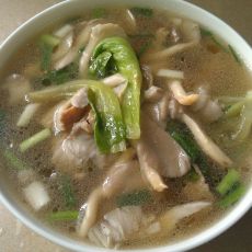 肉片菌汤的做法 肉片菌汤的做法