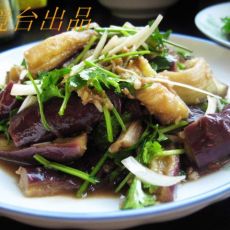 酸辣拌茄子(热菜)的做法 酸辣拌茄子(热菜)的做法