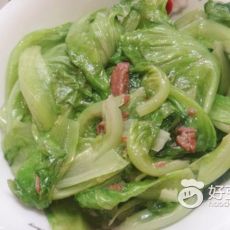 卤牛肉炒生菜的做法