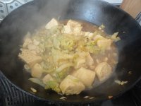 白菜炖豆腐的做法