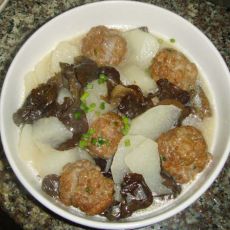山药丸子汤的做法 山药丸子汤的做法