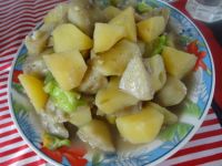 土豆炖茄子的做法