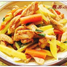 杂蔬辣炒鸡柳的做法 杂蔬辣炒鸡柳的做法