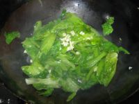 蒜末生菜的做法