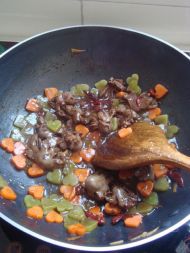 莴笋炒鹅心的做法