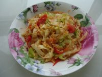 大头菜炒西红柿的做法