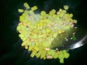 小炒莴笋粒的做法