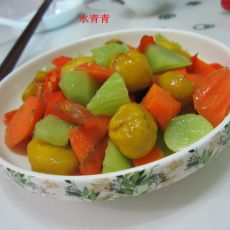 三彩丁的做法 三彩丁的做法