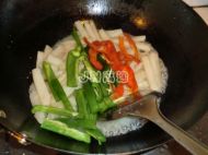 彩丝山药条的做法