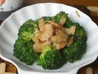 虾仁炒西兰花的做法