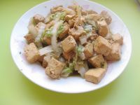 白菜烧豆腐的做法