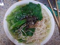 生菜面条的做法