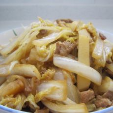 白菜炒土豆的做法