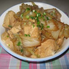 白菜炒豆腐的做法 白菜炒豆腐的做法