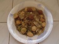 白菜丸子炖粉条的做法