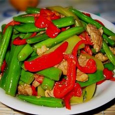 莴笋四季豆炒肉的做法 莴笋四季豆炒肉的做法