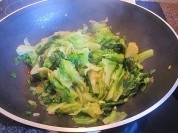 姜蒜蓉生菜的做法