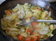 土豆炒白菜胡萝卜的做法