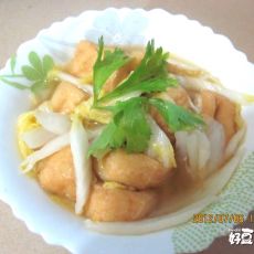 油豆腐炖白菜的做法 油豆腐炖白菜的做法