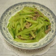 双笋炒肉丝的做法 双笋炒肉丝的做法
