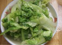 小炒生菜的做法
