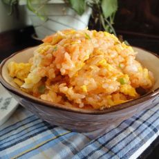 番茄蛋炒饭的做法