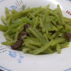 笋条炒肉的做法