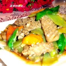 莴笋炒腰花的做法 莴笋炒腰花的做法