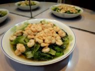 虾仁生菜的做法