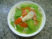平菇炒莴笋的做法