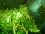 青椒茄丝的做法