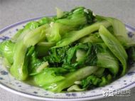 蒜茸生菜的做法