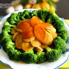 蚝油杏鲍菇扒西兰花的做法 蚝油杏鲍菇扒西兰花的做法