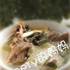 海带豆干炖烤鸭的做法 海带豆干炖烤鸭的做法