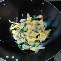 茄子炒蛋的做法