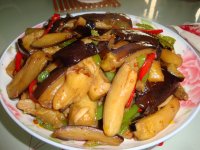 油淋茄子的做法