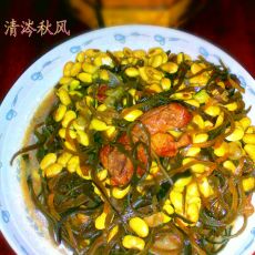红烧肉海带炖黄豆的做法