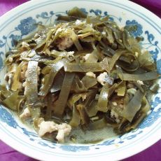 蒜香肉末海带的做法 蒜香肉末海带的做法