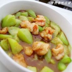 丝瓜焖虾仁的做法 丝瓜焖虾仁的做法