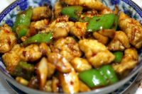 青椒鲍菇鱼块的做法