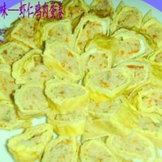 虾仁鸡肉卷的做法 虾仁鸡肉卷的做法