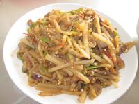 农家炒土豆茄子的做法