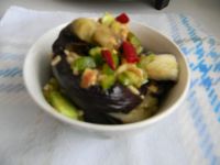 浇汁茄子的做法