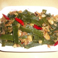 土豆片炒海带条的做法 土豆片炒海带条的做法