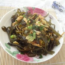 海带炒杏鲍菇的做法 海带炒杏鲍菇的做法